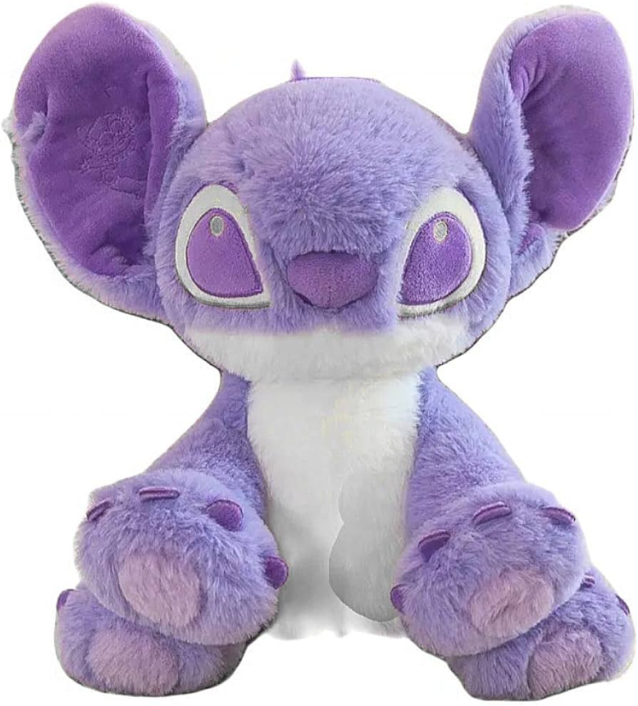 Purple stitch plush