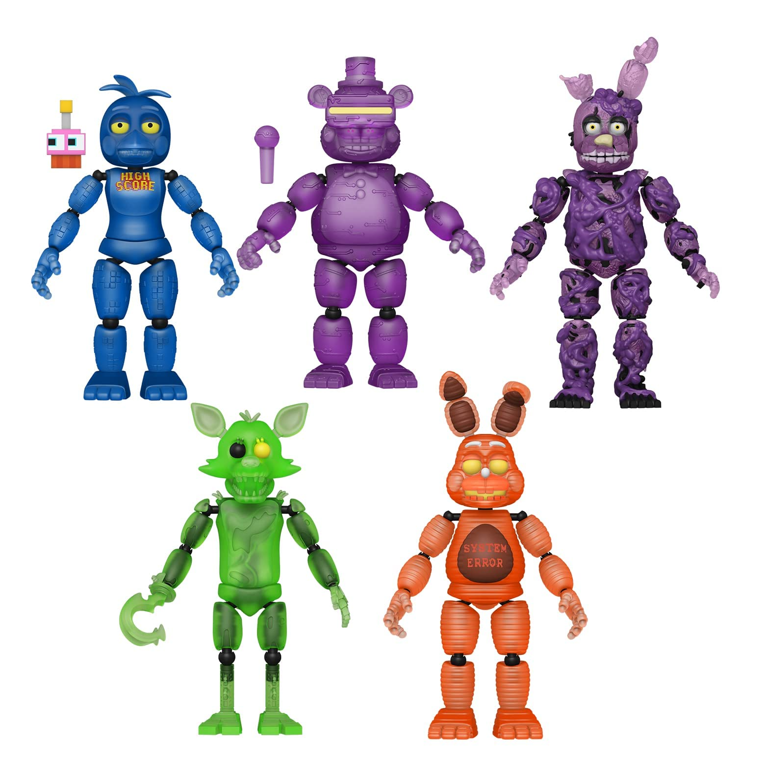 five nights at freddy's action figures