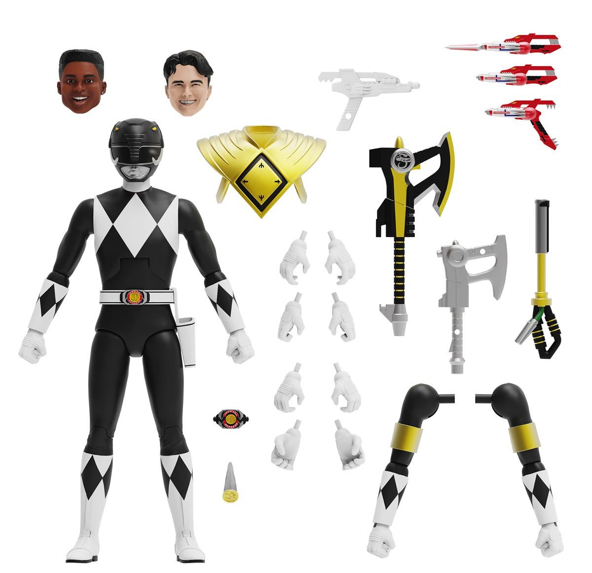 power rangers action figures