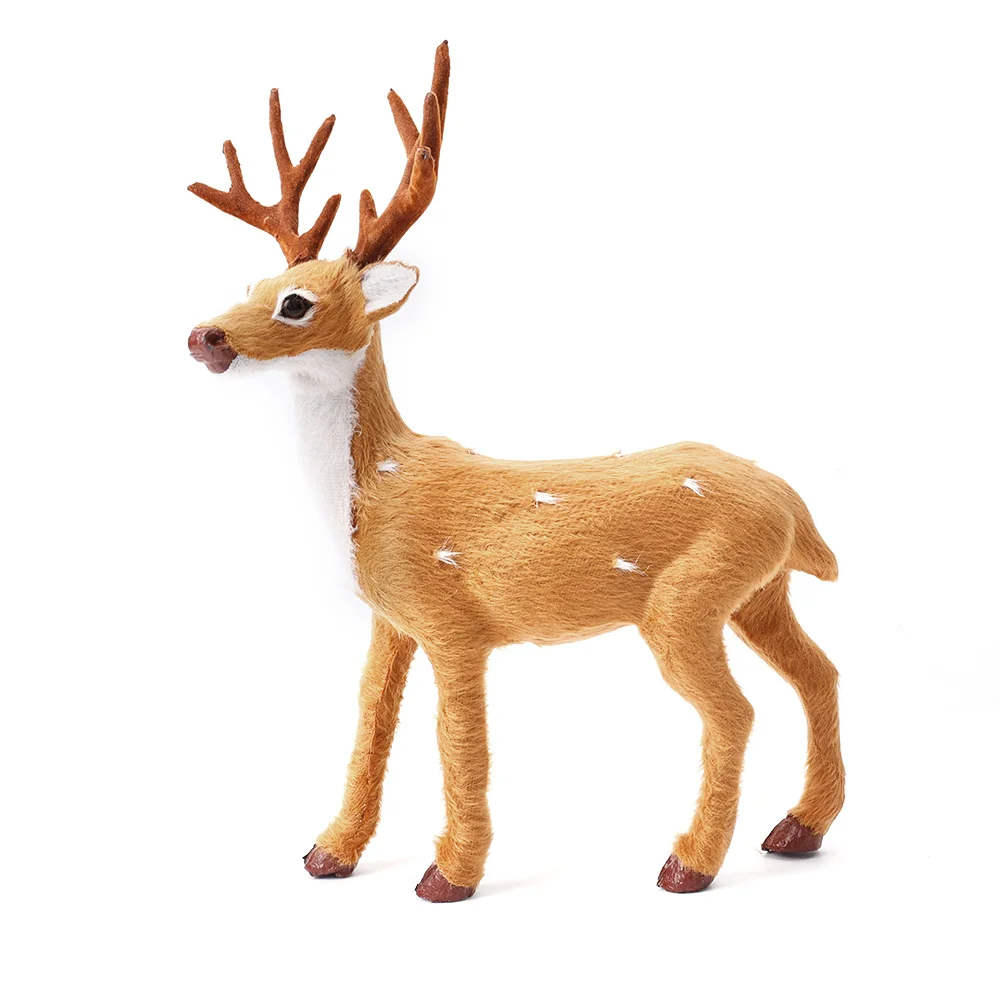 plastic christmas reindeer