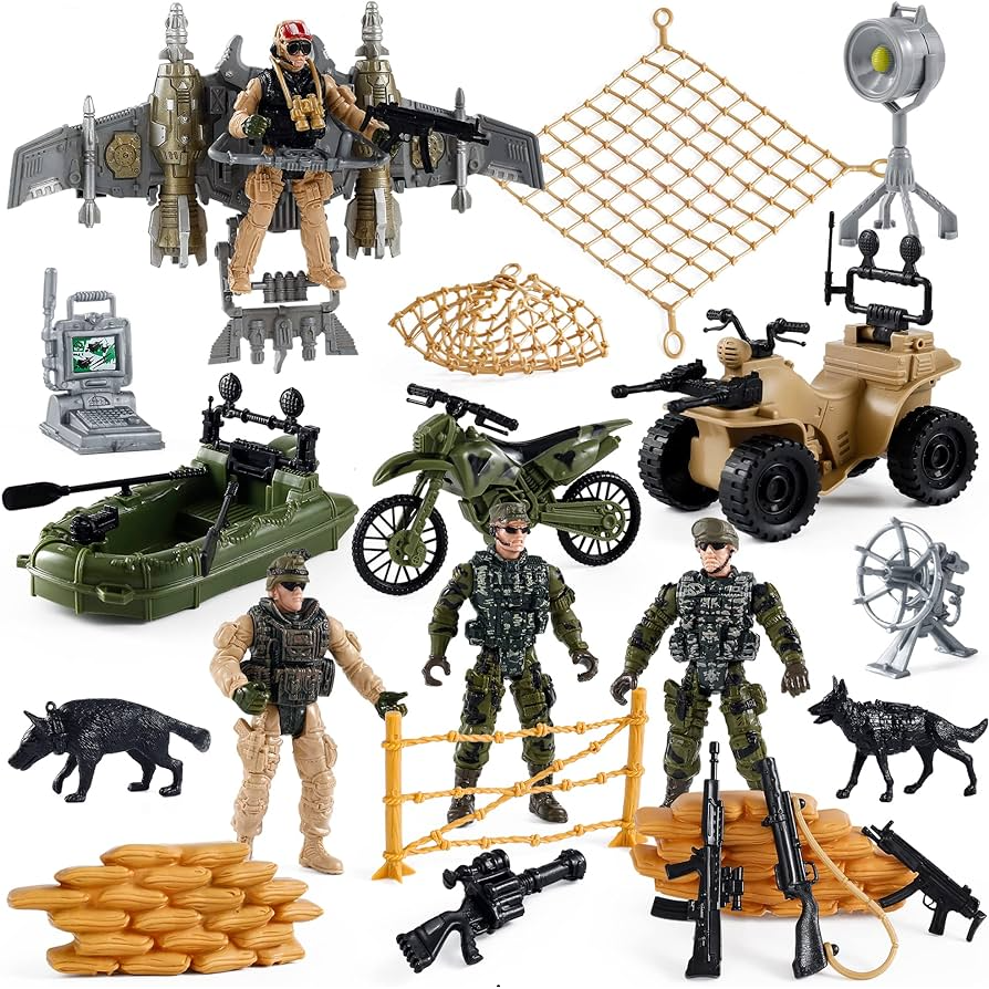 military action figures