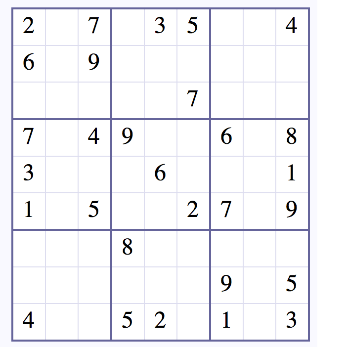 sudoku