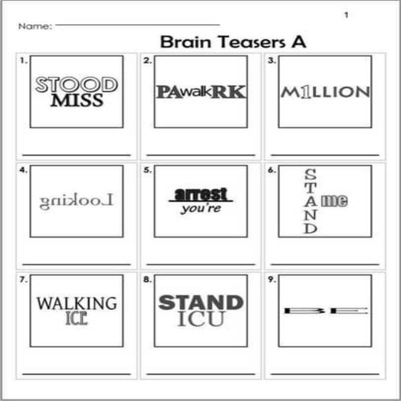  rebus puzzles