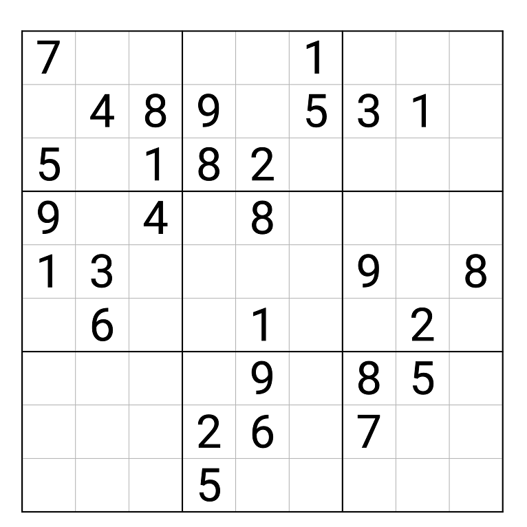 sudoku