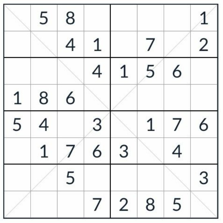 Diagonal Sudoku