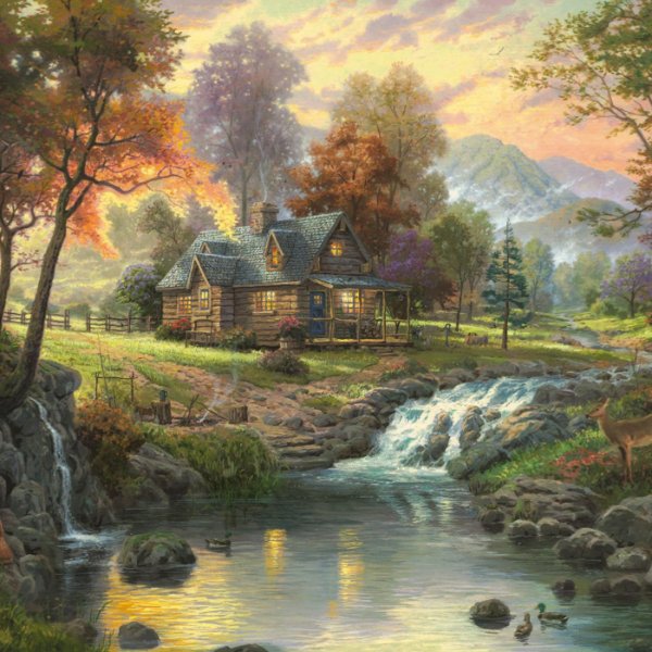 thomas kinkade puzzles