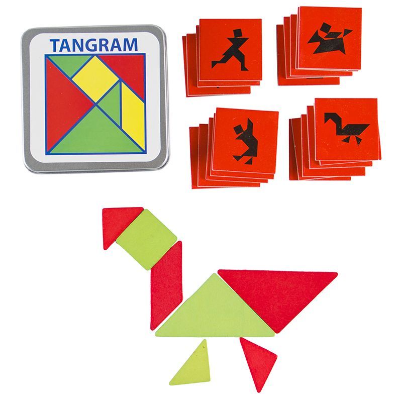 Exploring Tangram Template Puzzles for All Ages